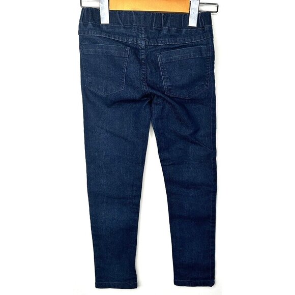 Pumpkin Patch Girls Denim Jeans Pull On Elastic Waist Stretch Blue Size 7 - Picture 2 of 9